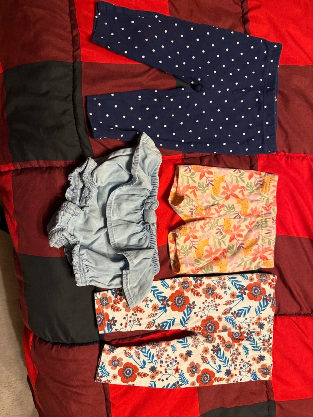 Misc brands girls shorts and leggings bundle